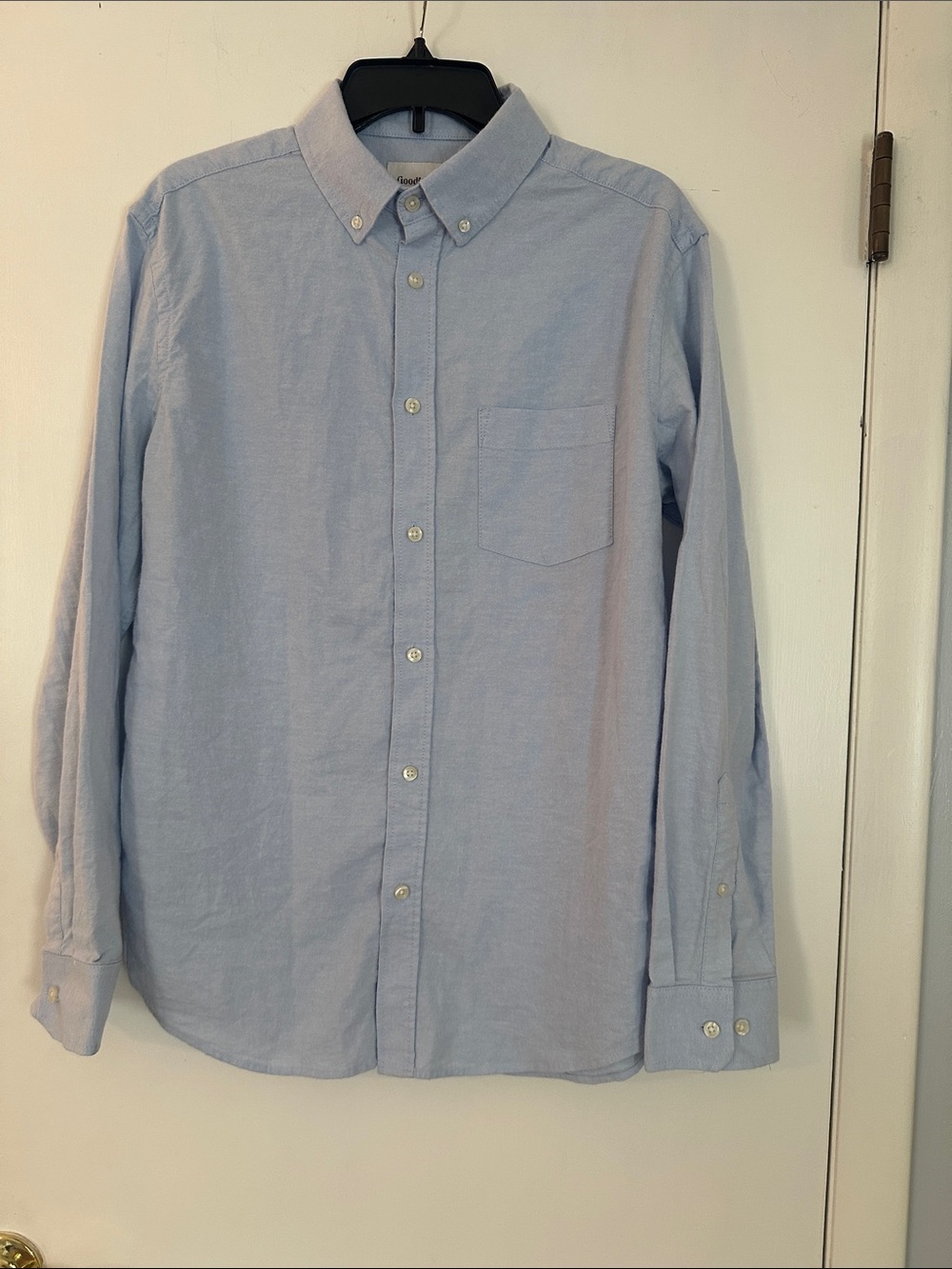 Goodfellow & Co Light Blue Oxford Slim Button-Down Shirt